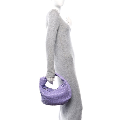Bottega Veneta Nappa Intrecciato Teen Jodie Hobo Wisteria 2 of 11