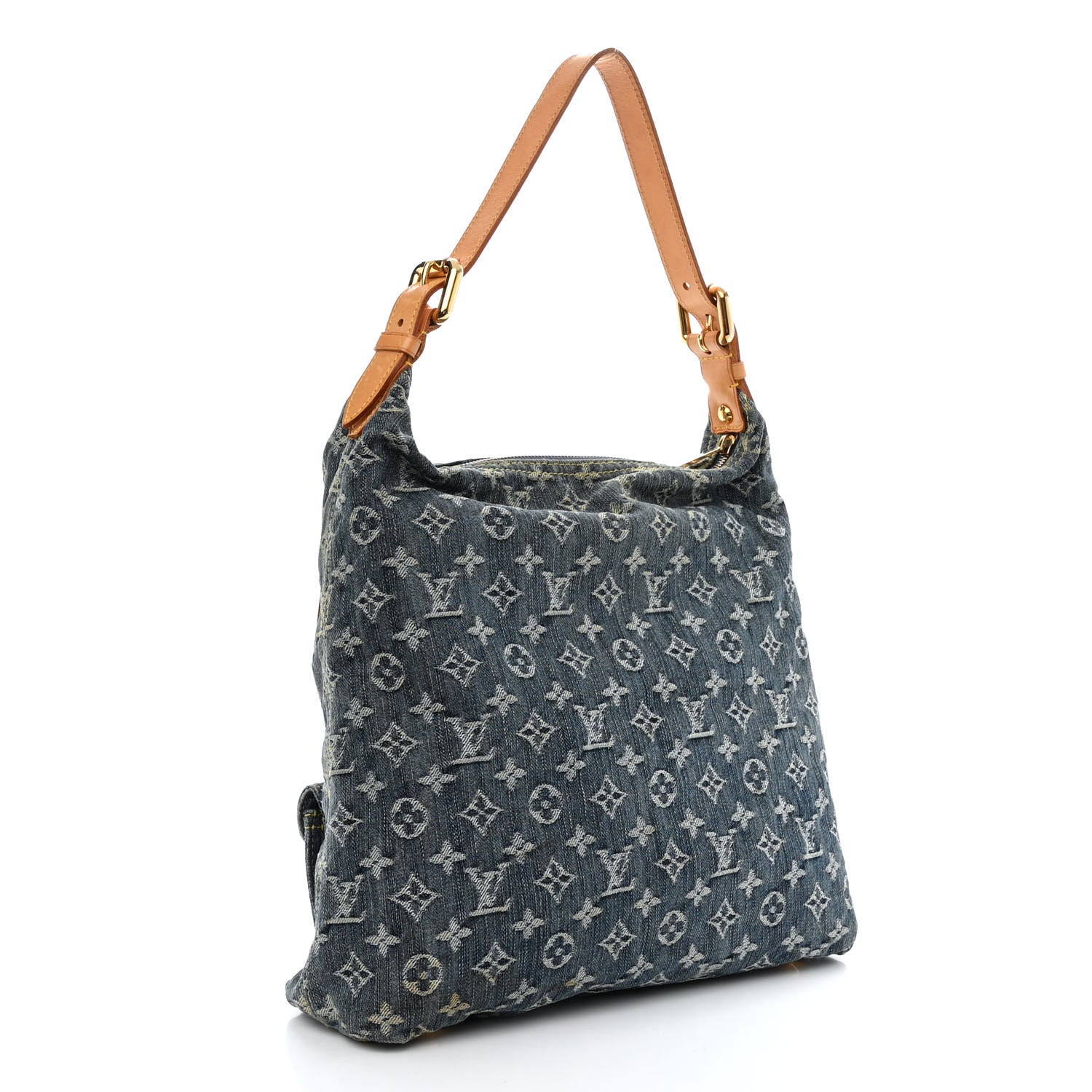 Louis Vuitton Denim Baggy GM Blue 3 of 17