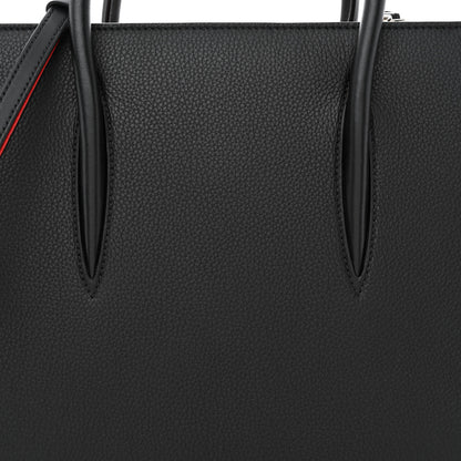 Christian Louboutin Calfskin Empire Patent Studded Medium Paloma Black 8 of 11