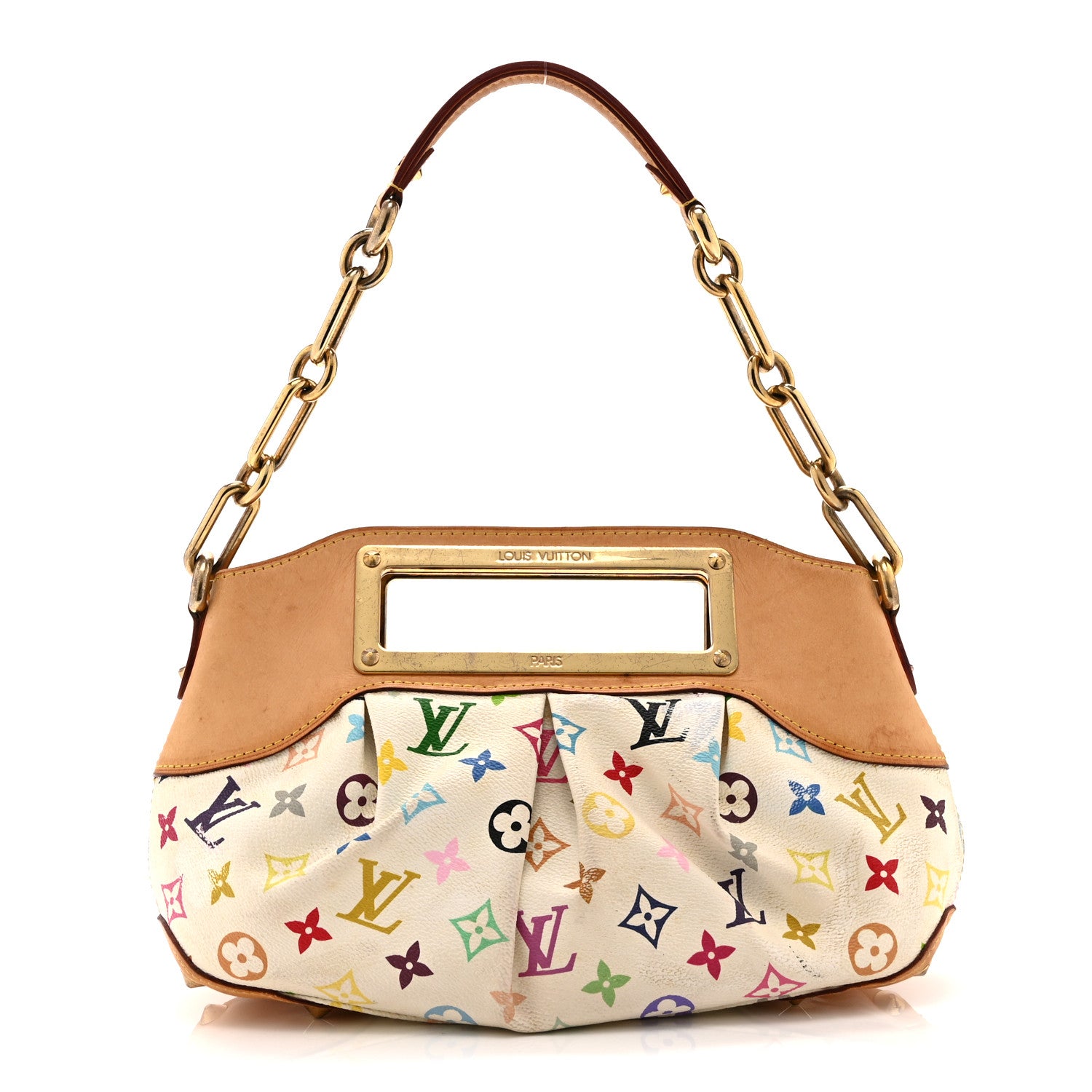 Louis Vuitton Monogram Multicolor Judy PM White 1 of 22