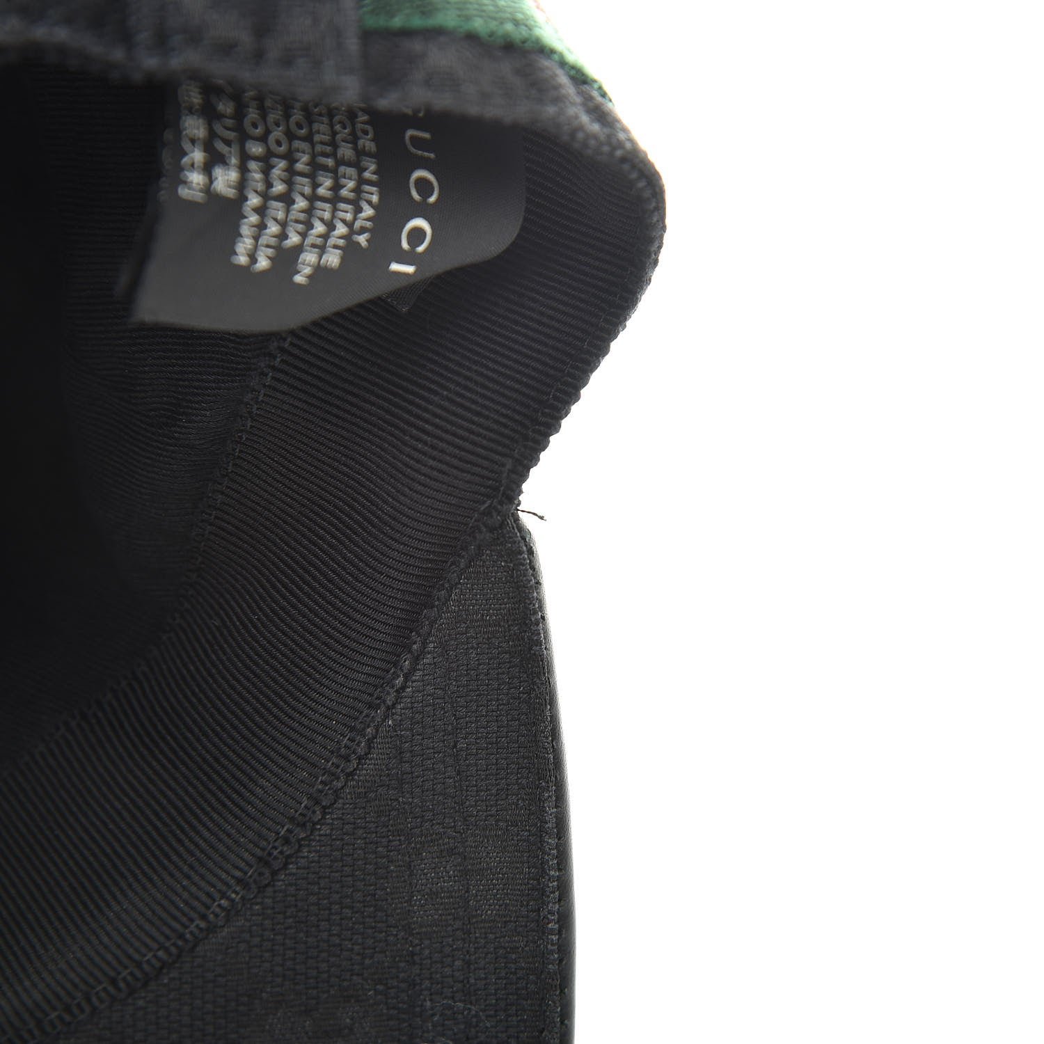 Gucci Monogram Web Baseball Hat M Black 8 of 8