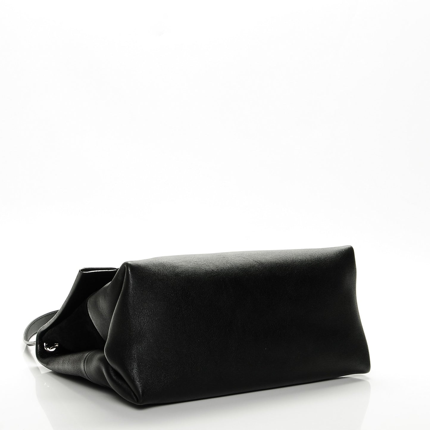 Baby Calfskin All Soft Shoulder Bag Black