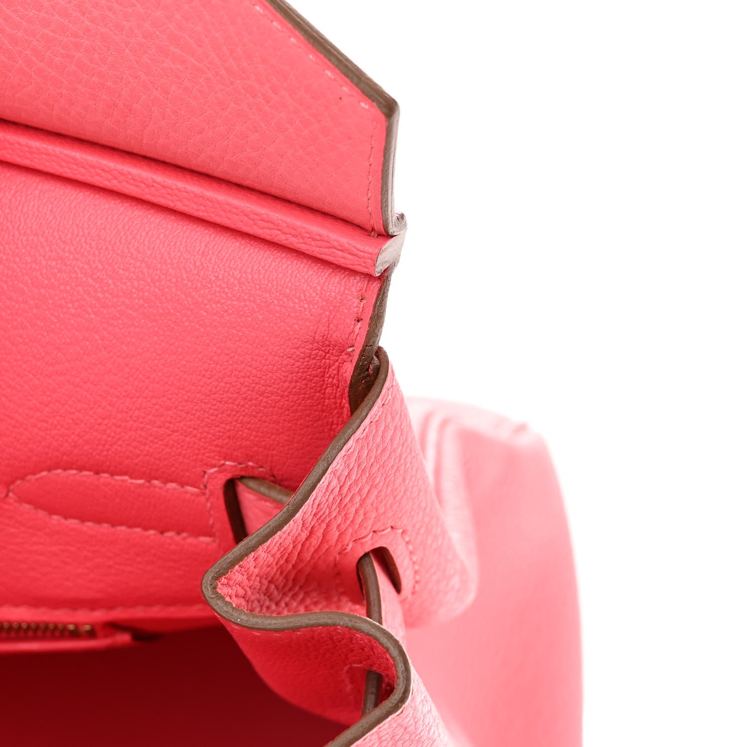 Hermes Togo Birkin 35 Rose Lipstick 11 of 16