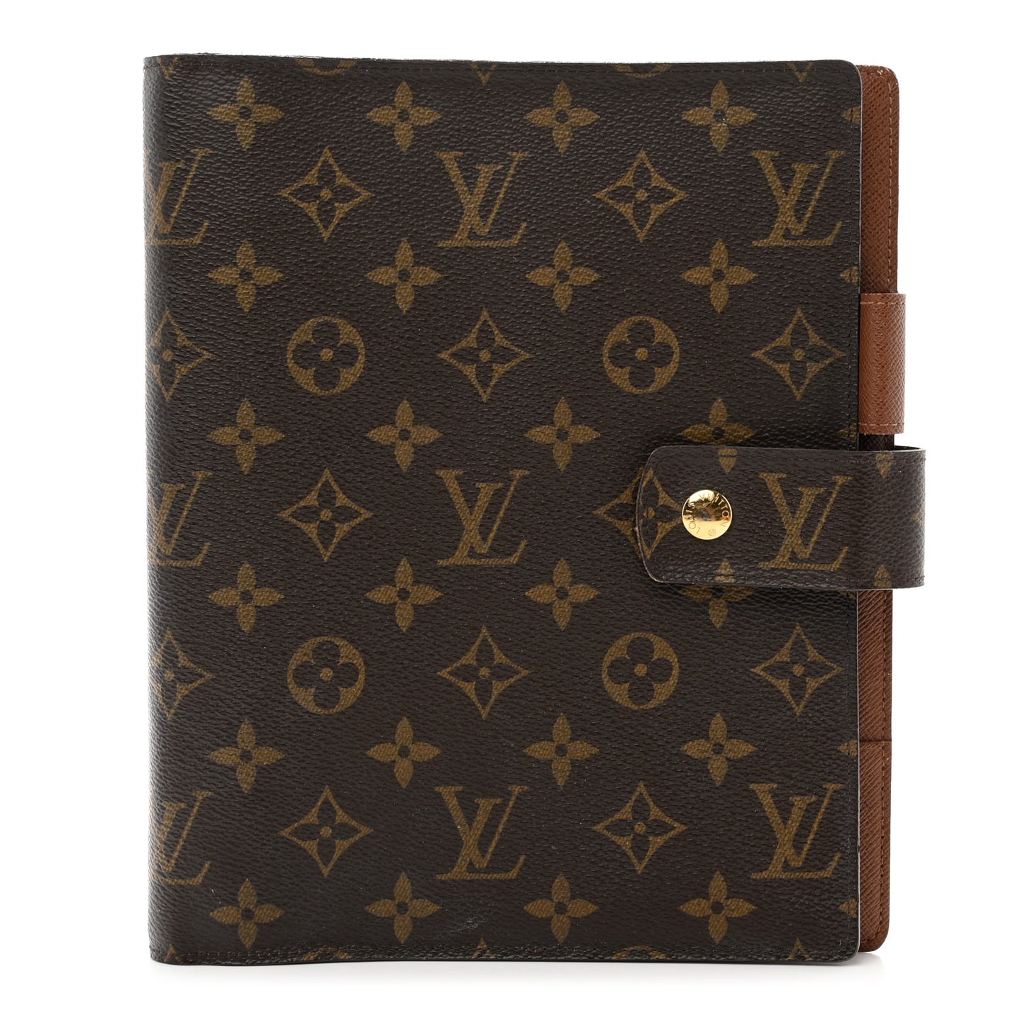 Monogram Large Ring Agenda Cover