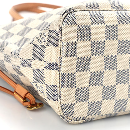 Louis Vuitton Damier Azur Neverfull PM 7 of 12