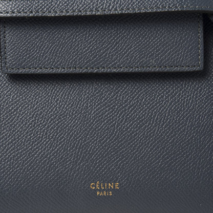 Celine Grained Calfskin Nano Belt Bag Slate 7 of 11