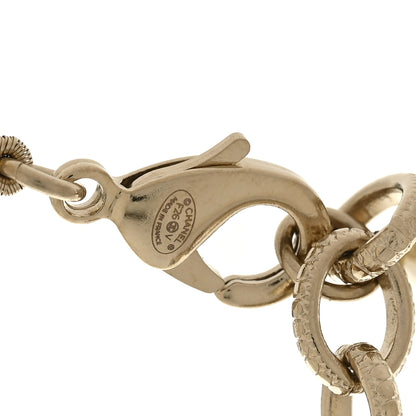 Chanel Pearl CC 100th Anniversary Necklace Light Gold 5 of 6