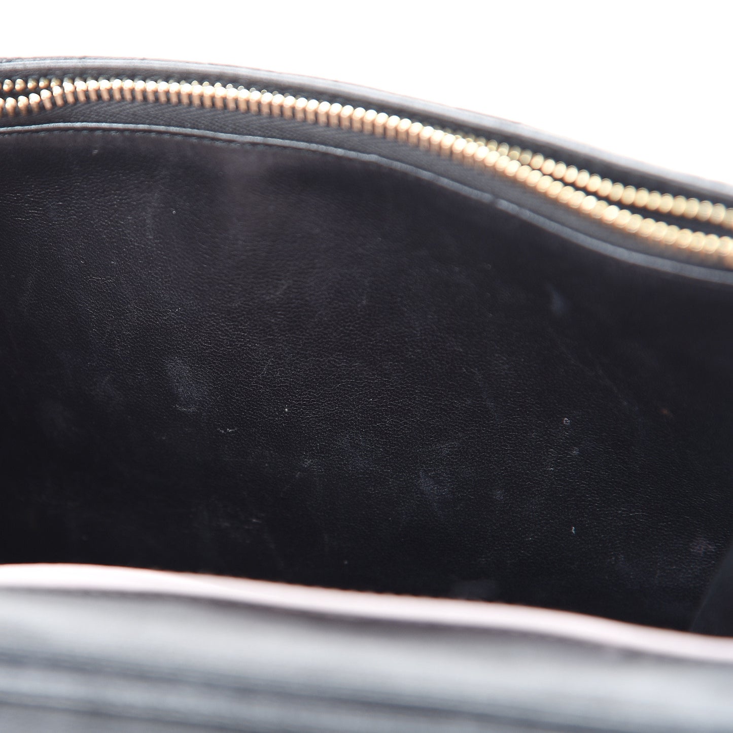 Lambskin Cannage Miss Dior Promenade Pouch Black