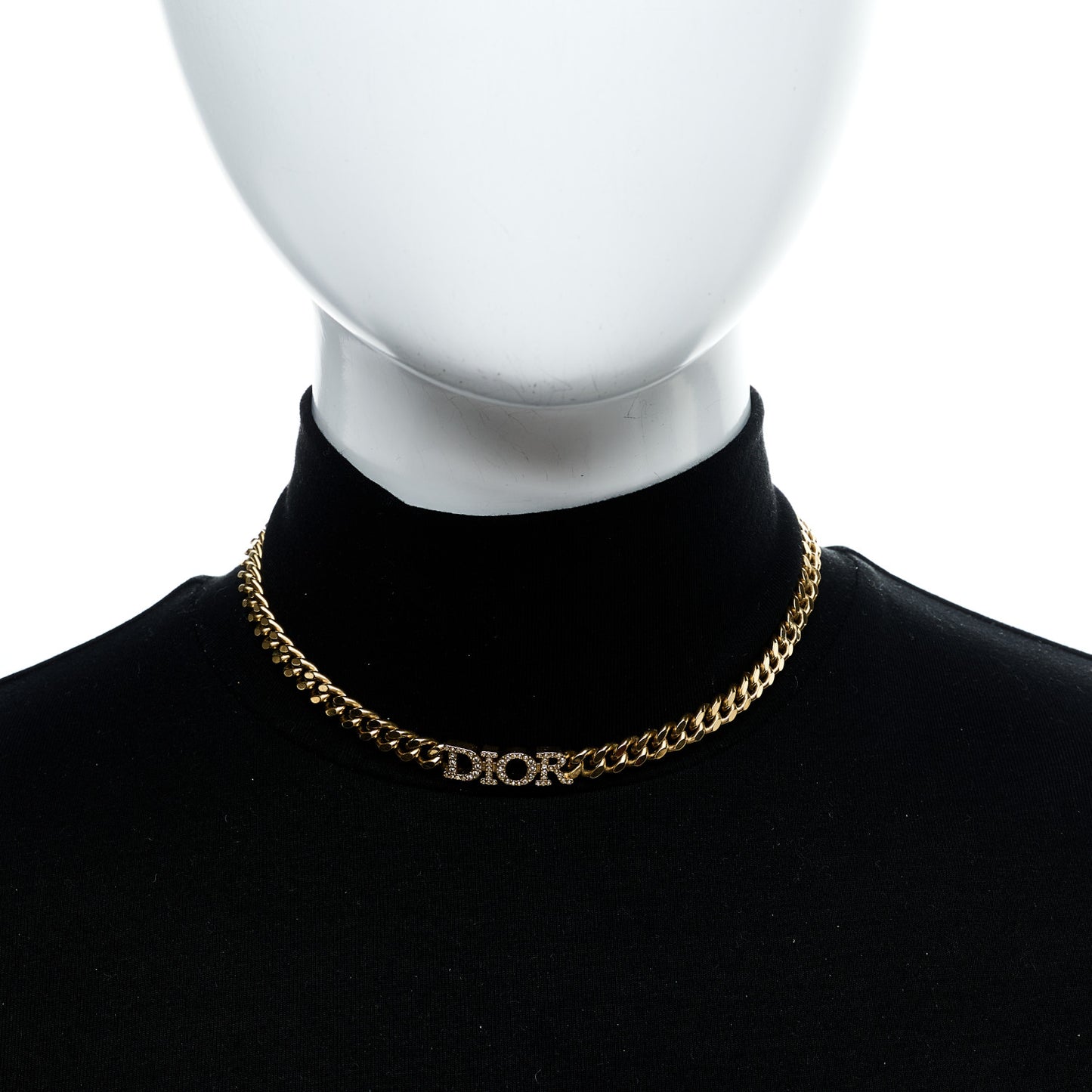 Metal Crystal Dio(r)evolution Choker Gold