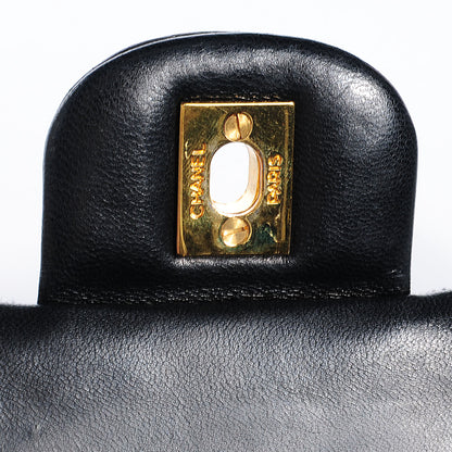 Chanel Lambskin Medium Double Flap Black 5 of 8