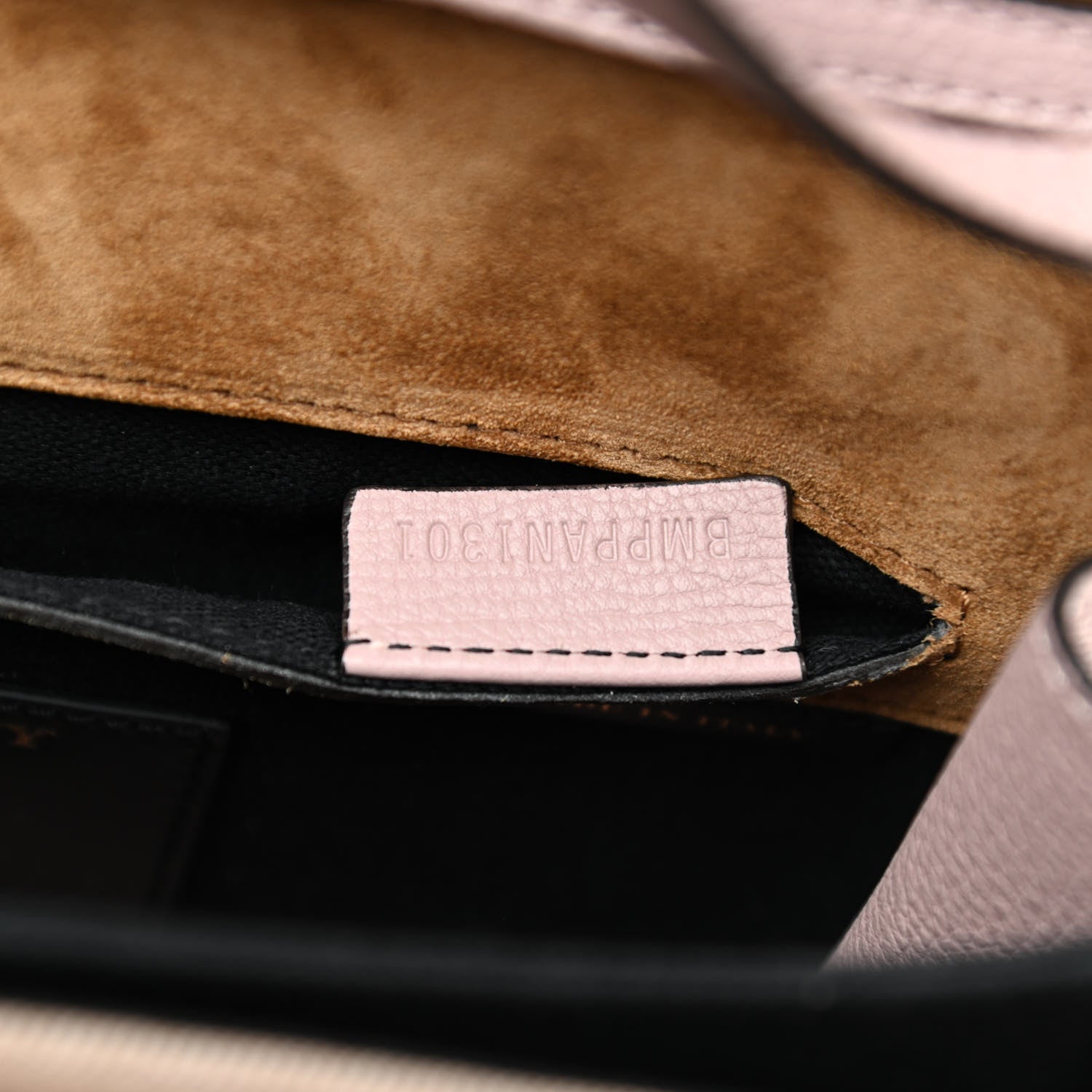 Burberry Derby Calfskin House Check Small Macken Crossbody Bag Pale Orchid 8 of 10