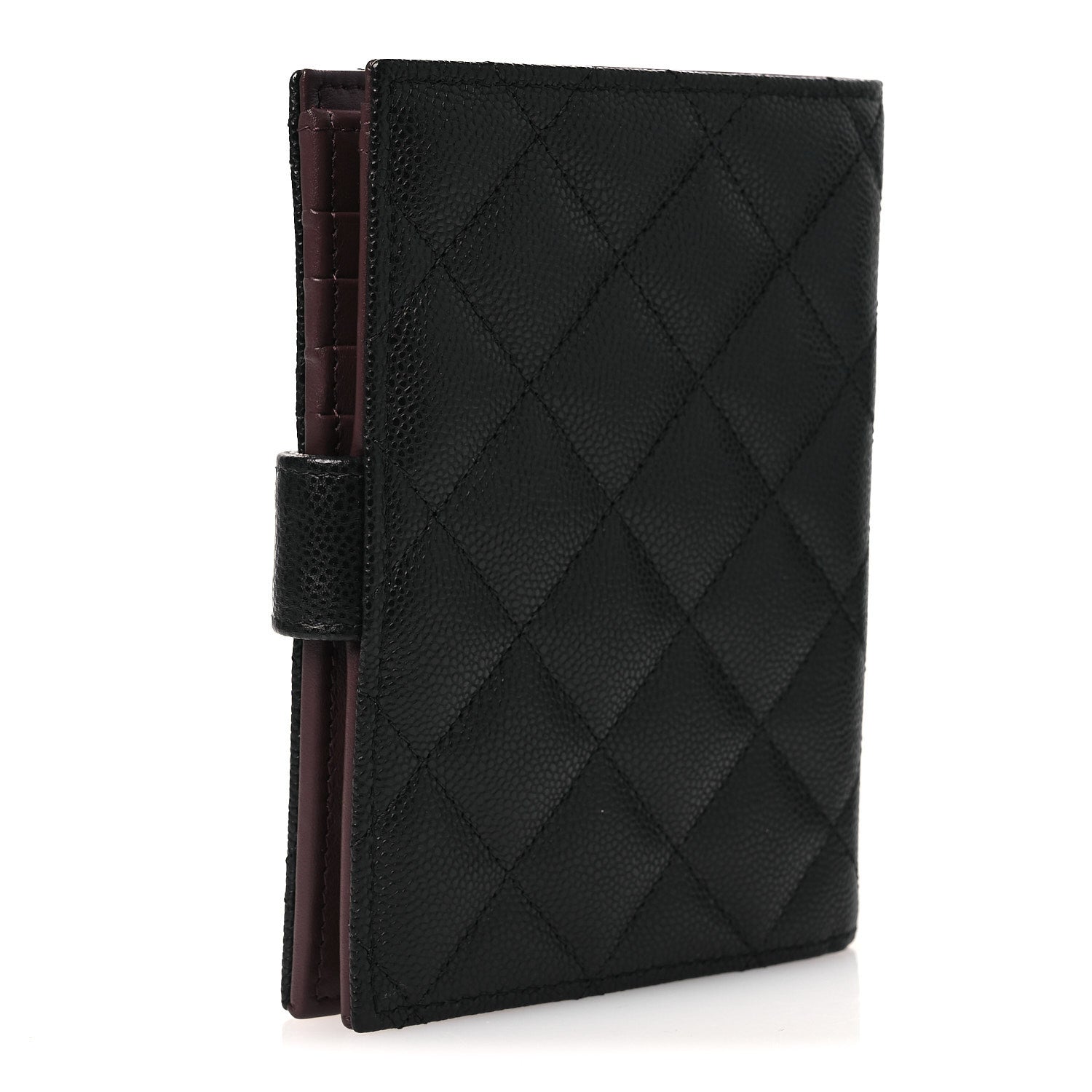 Chanel Caviar Quilted Passport Holder Black 3 of 9