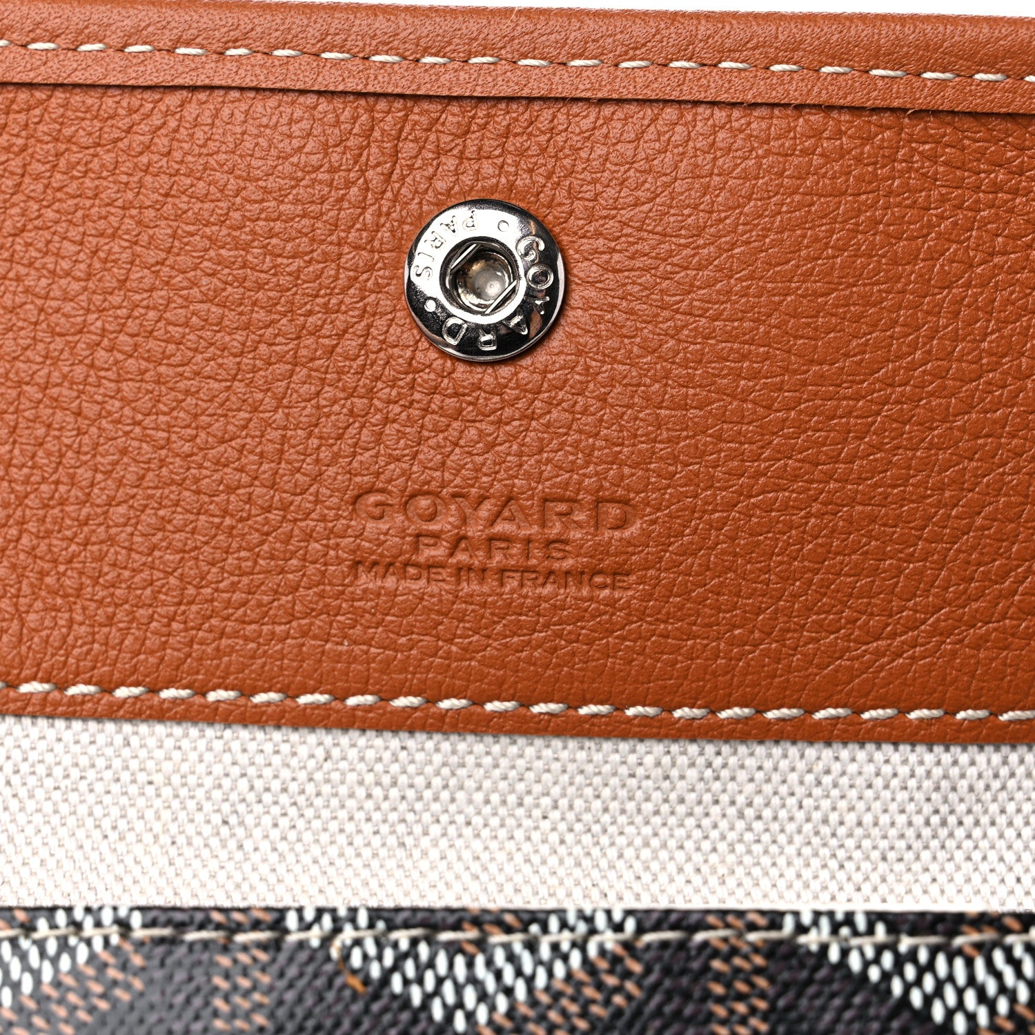 Goyard Goyardine Saint Louis PM Black Gold 7 of 9