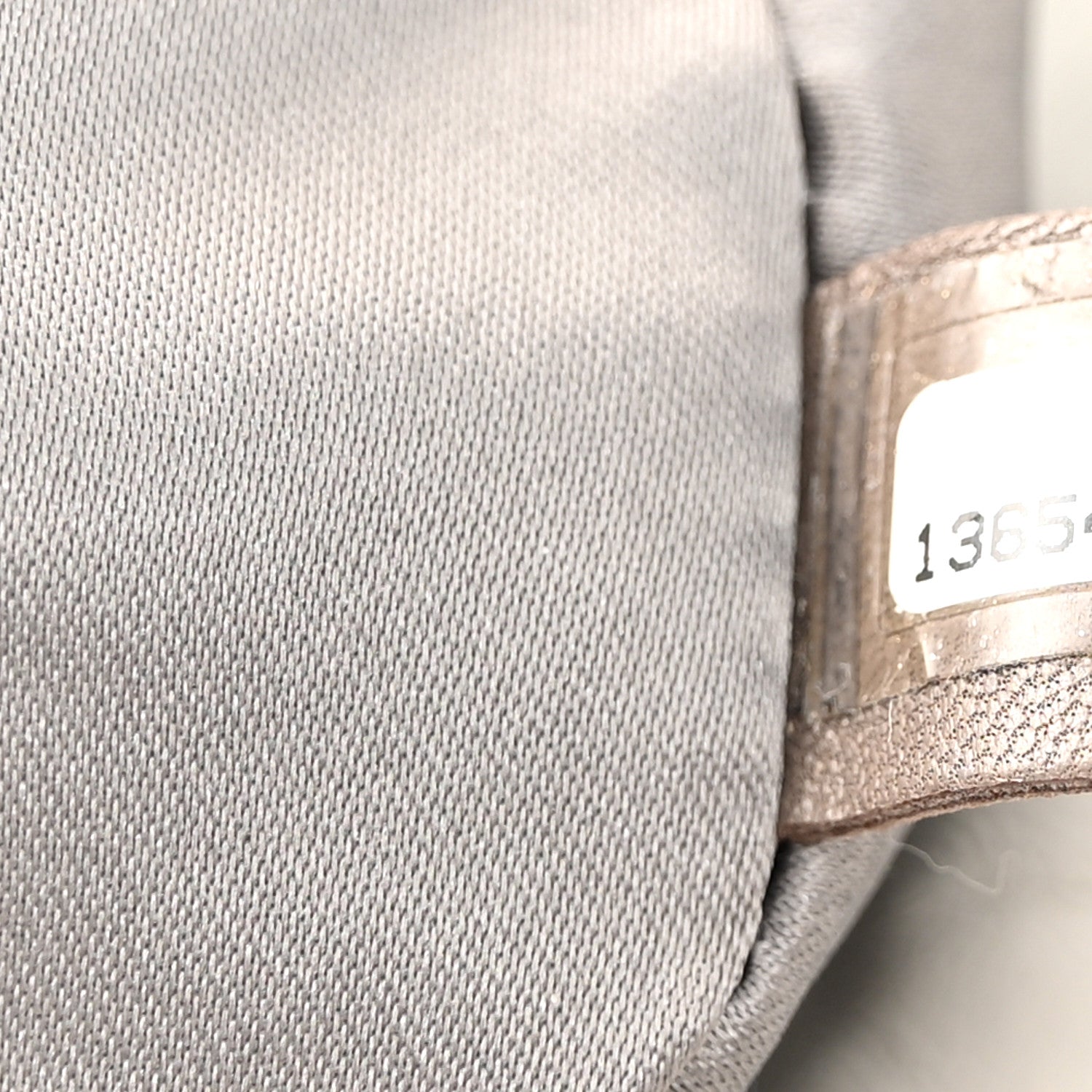 Chanel Glazed Calfskin Twisted Maxi Flap Light Grey 7 of 12