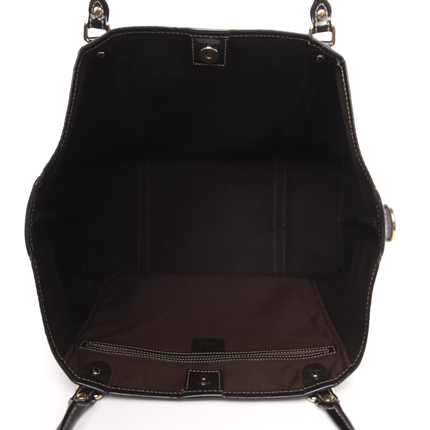 Gucci GG Plus Monogram Large Joy Tote Dark Brown 5 of 16