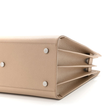 Saint Laurent Grained Calfskin Small Sac De Jour Nude Powder 10 of 13