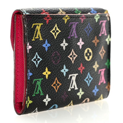 Louis Vuitton Monogram Multicolor Business Card Holder Black Grenade 3 of 6