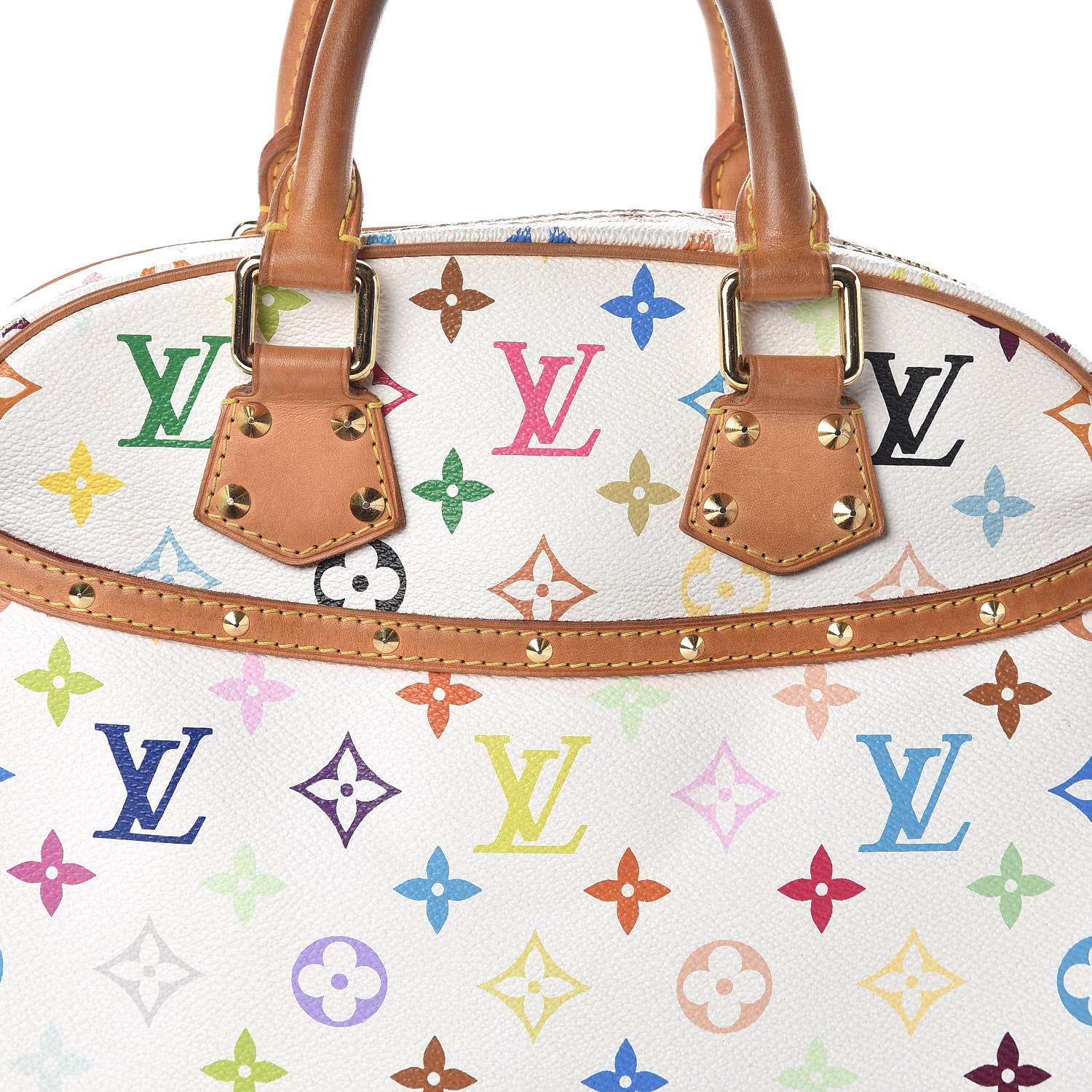 Louis Vuitton Monogram Multicolor Trouville White 8 of 13