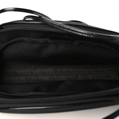 Christian Dior Nylon Patent Baguette Black 5 of 9