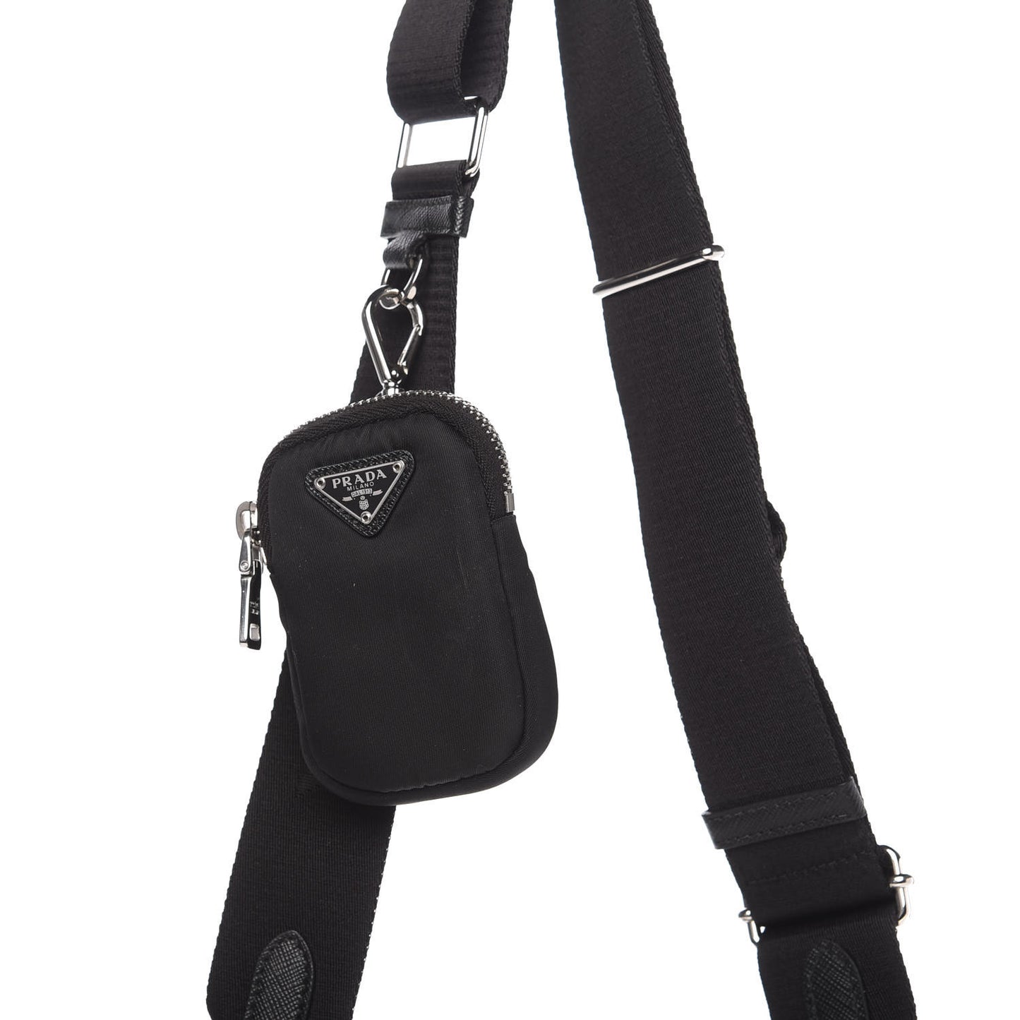 Nylon Re-Edition 2005 Shoulder Bag Black
