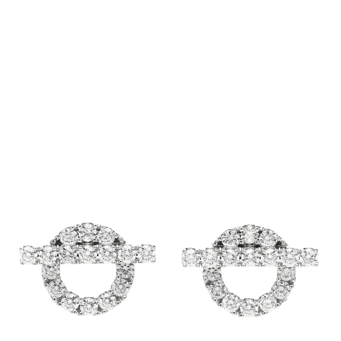18K White Gold Diamond Finesse Earrings
