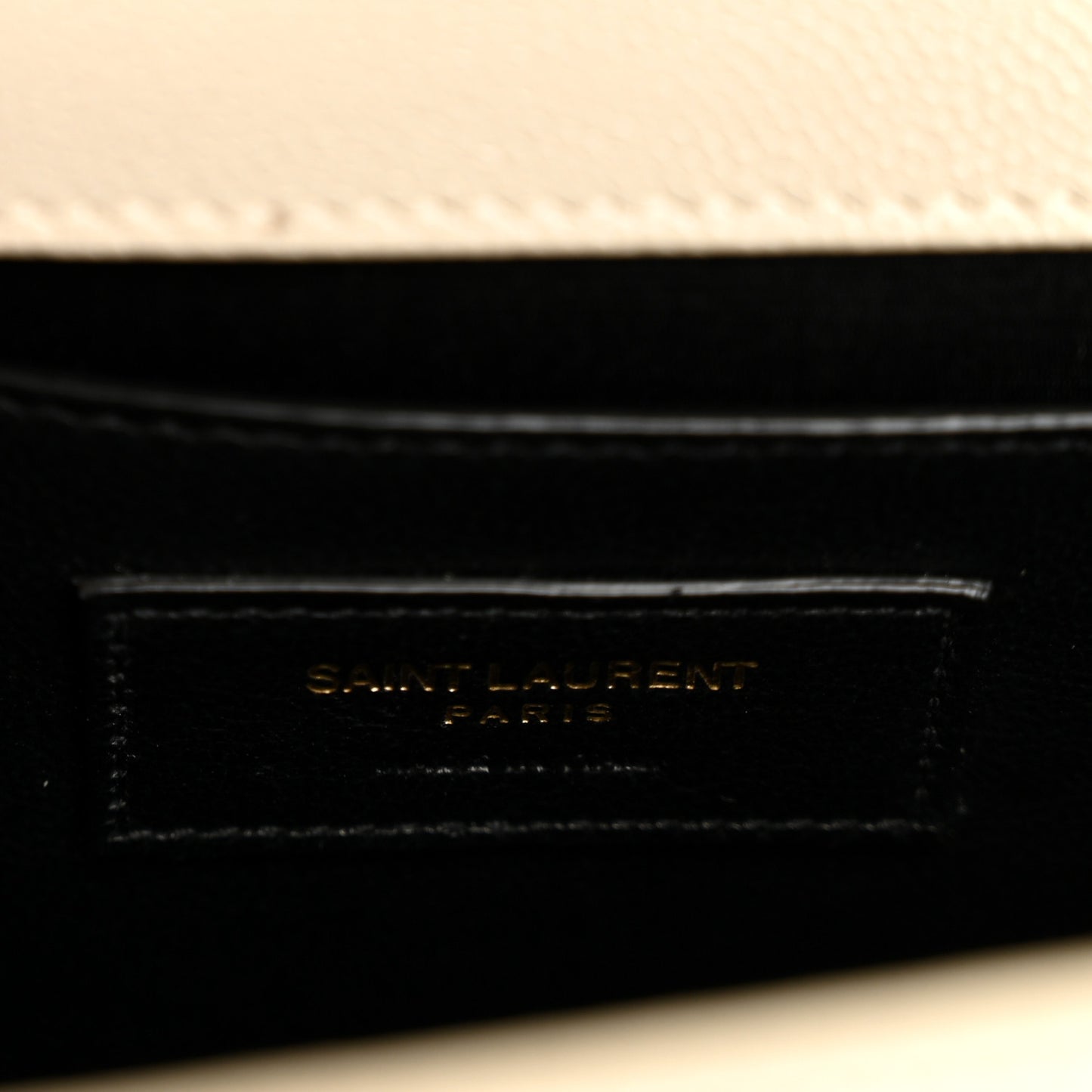 Grain De Poudre Medium Classic Monogram Kate Satchel Crema Soft