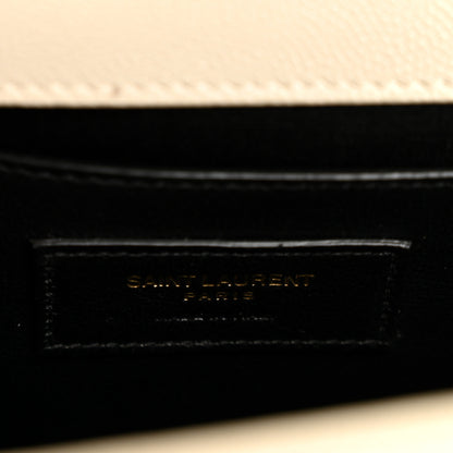 Saint Laurent Grain De Poudre Medium Classic Monogram Kate Satchel Crema Soft 6 of 12