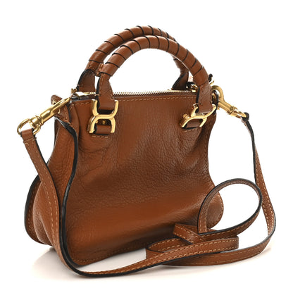 Chloe Calfskin Mini Marcie Satchel Tan 2 of 9