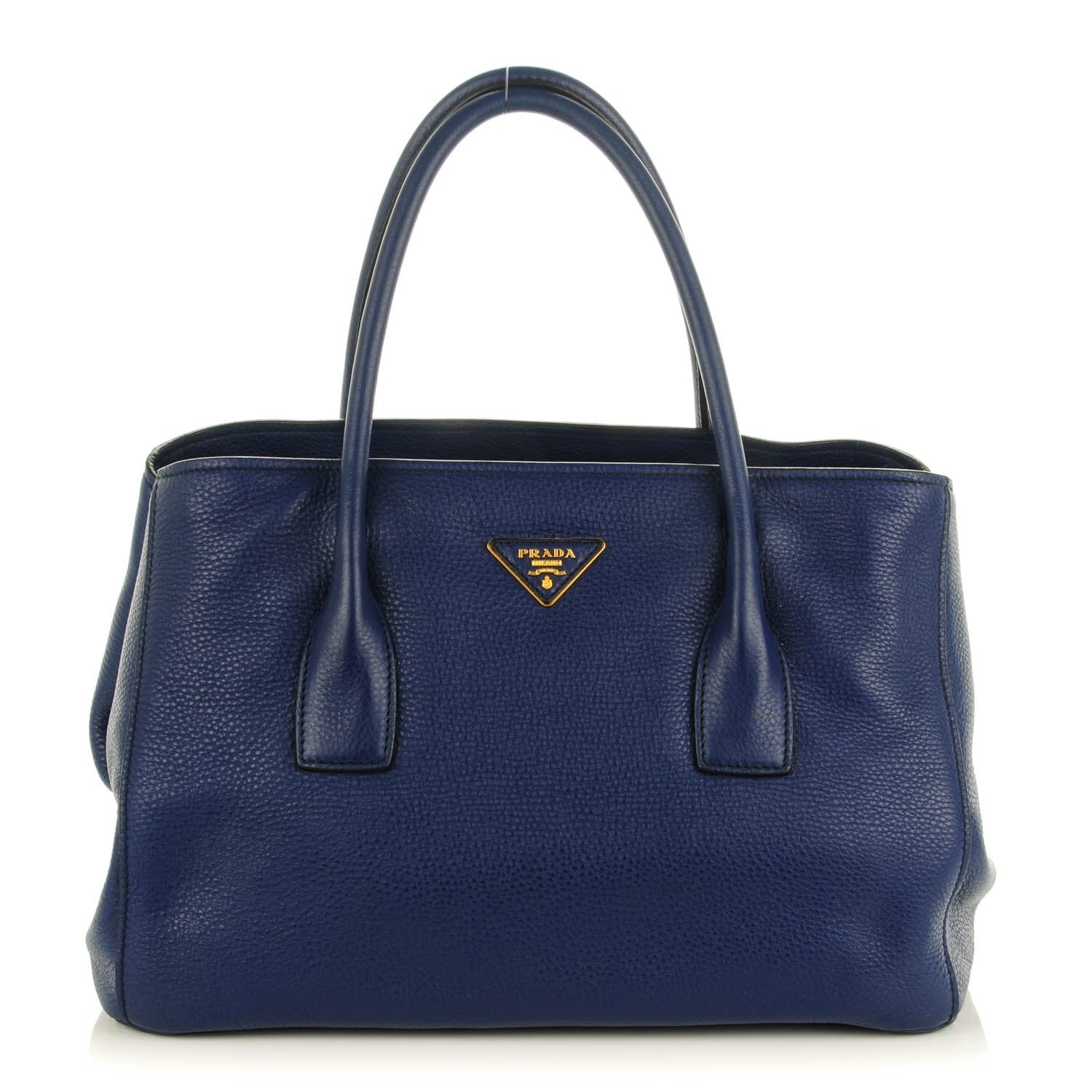 Prada Vitello Daino Tote Inchiostro 1 of 8