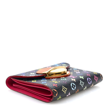 Louis Vuitton Monogram Multicolor Joey Wallet Black Grenade 4 of 7