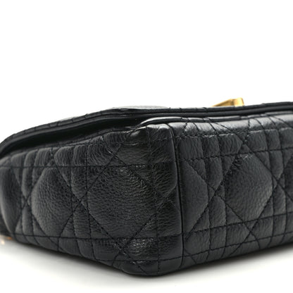 Christian Dior Calfskin Cannage Small Caro Bag Black 8 of 14