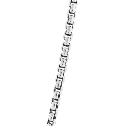 David Yurman Sterling Silver 2.7mm Small Box Chain Necklace 24" 4 of 6