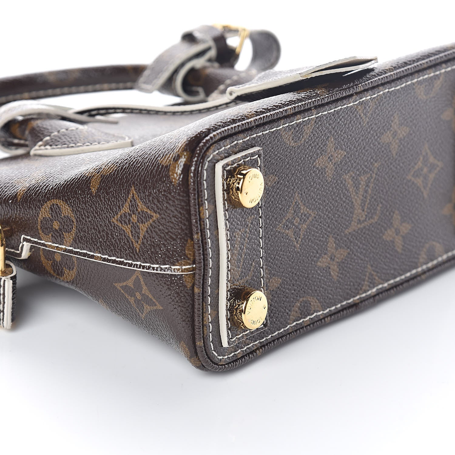 Louis Vuitton Monogram Shine Fetish Lockit BB 8 of 9