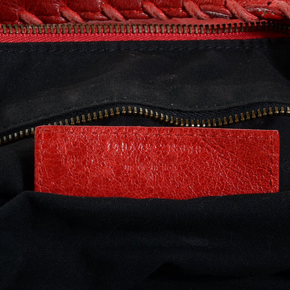 Balenciaga Chevre Classic Hardware Day Hobo Rouge Vermillon 8 of 12