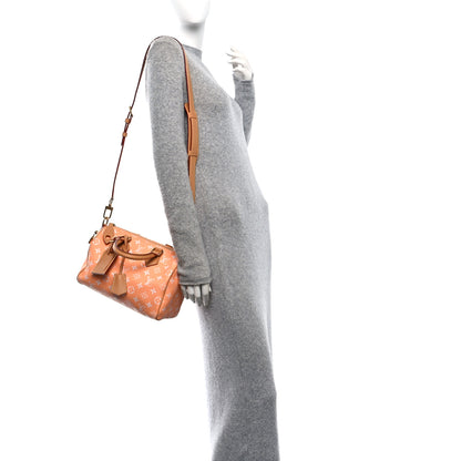 Louis Vuitton Calfskin Monogram Speedy P9 Bandouliere 25 Summer Peach 2 of 10