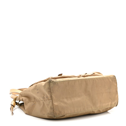 Prada Nylon Vela Shopping Tote Sesamo 4 of 13