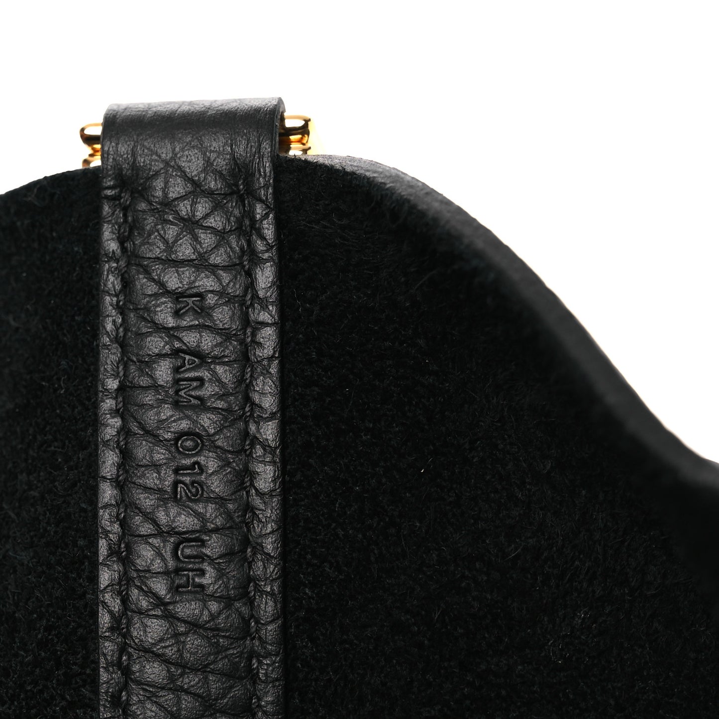 Taurillon Clemence Picotin Lock 22 MM Black