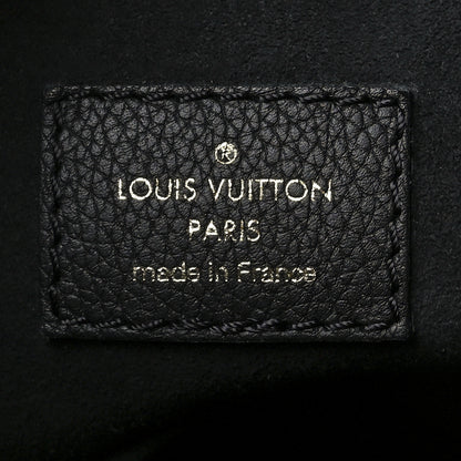 Louis Vuitton Calfskin Lockme Bucket MM Black 6 of 11