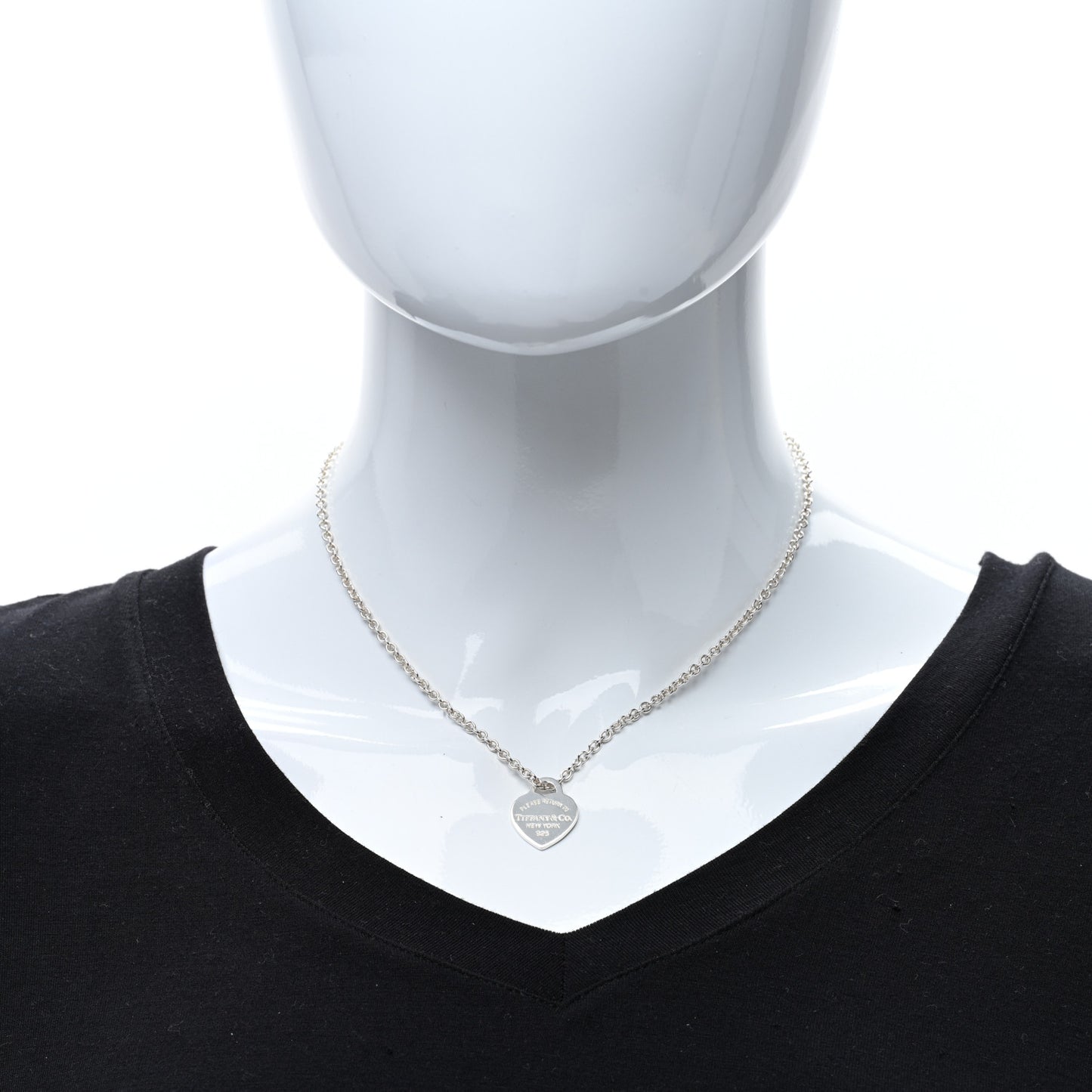 Sterling Silver Return To Tiffany Heart Pendant Necklace
