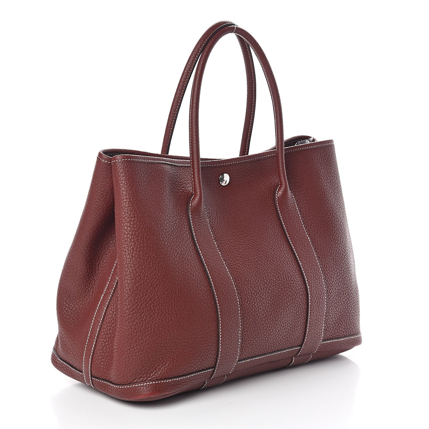 Hermes Negonda Garden Party Tote 36 MM Rouge H 3 of 12