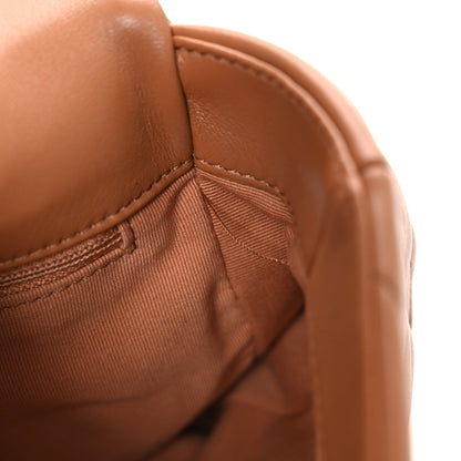 Chanel Lambskin Quilted Medium Chanel 19 Flap Brown 11 of 11