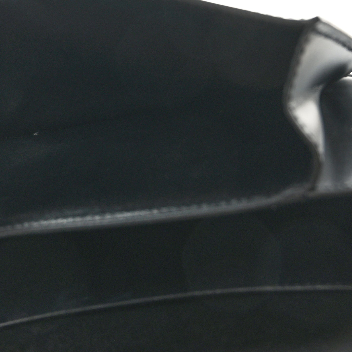 Box Calfskin Teen Classic Box Flap Bag Black