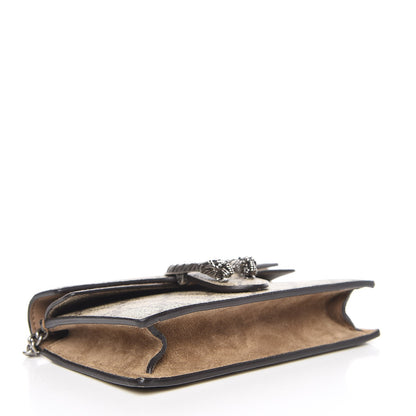 Gucci GG Supreme Monogram Super Mini Dionysus Shoulder Bag Taupe 4 of 10
