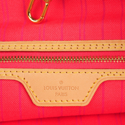 Louis Vuitton Damier Azur Delightful PM Pink 6 of 8