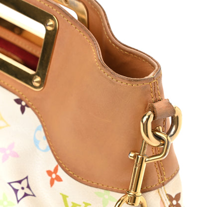 Louis Vuitton Monogram Multicolor Judy MM White 9 of 9