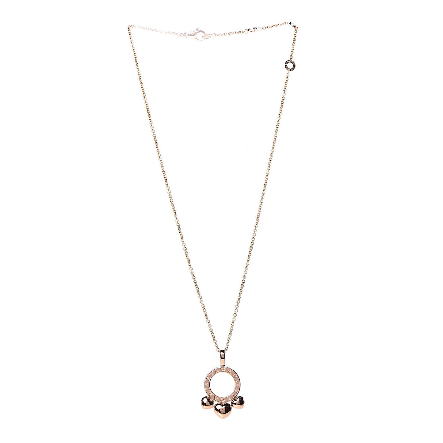 18K Rose Gold Allegra Pendant Necklace