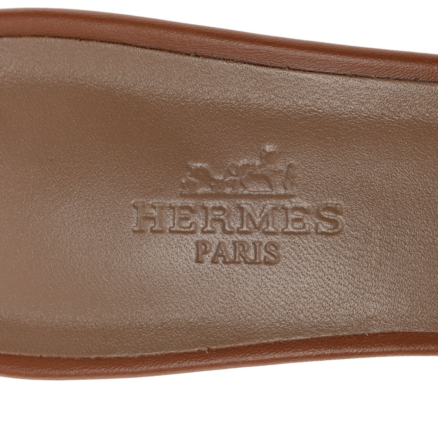 Calfskin Oasis Sandals 37.5 Gold