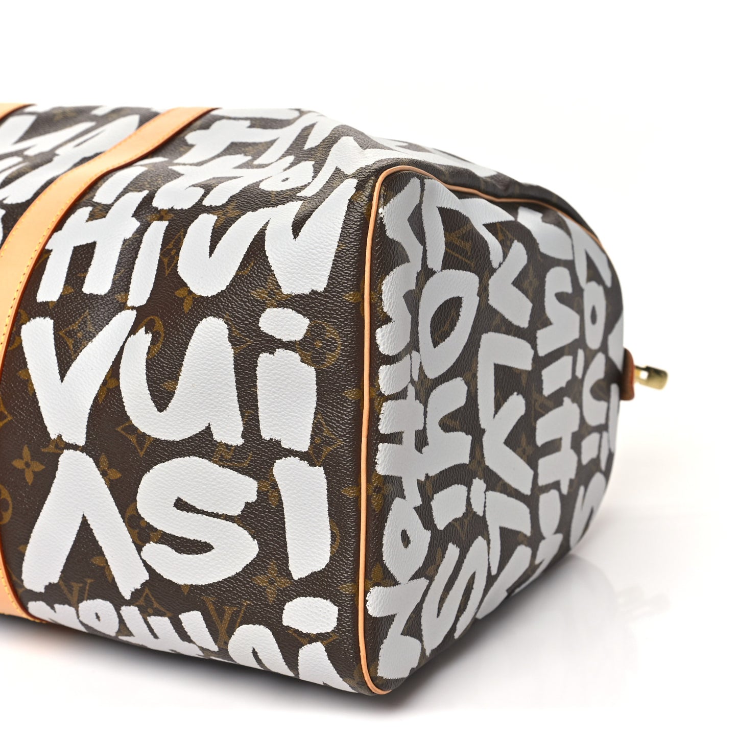 Monogram Graffiti Keepall 50 Silver