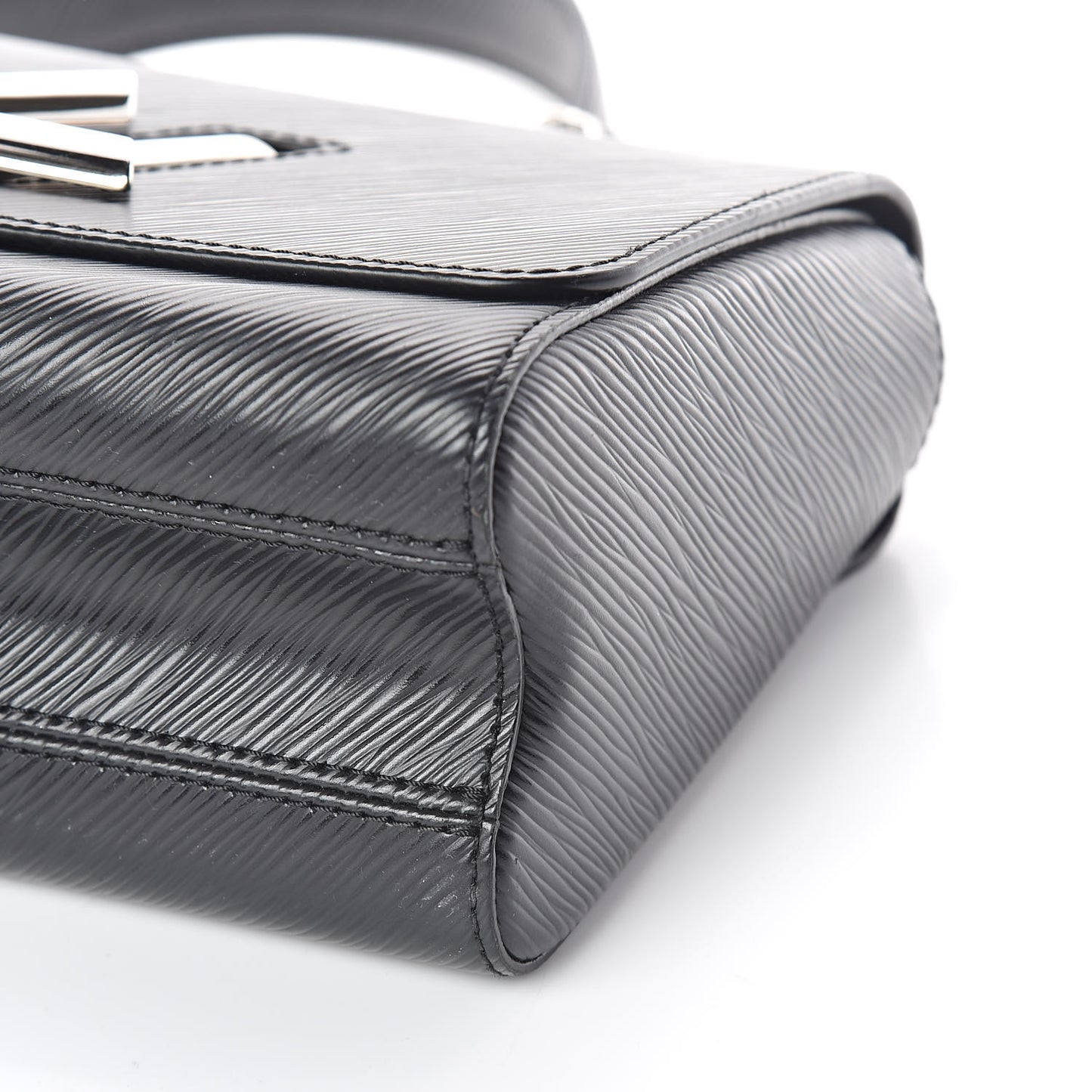 Epi Twist Shoulder Bag MM Black