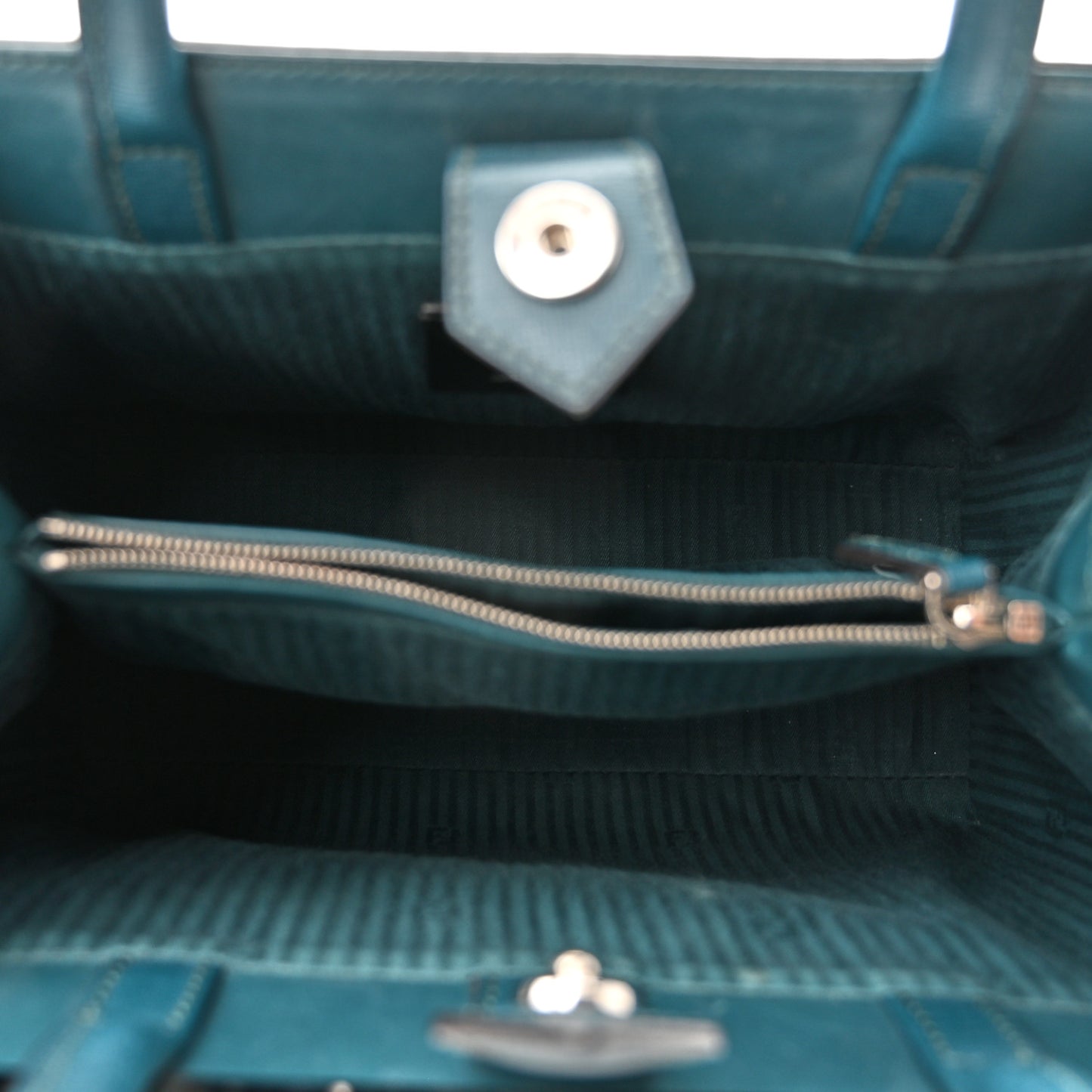 Vitello Elite Petite 2Jours Tote Oceano